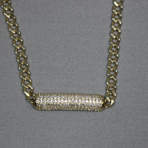 sterling silver 925 micro pave Isabella m bracelet - Picture 2 of 5